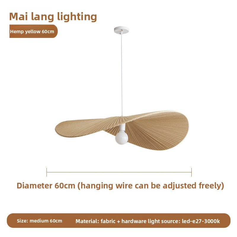 Handwoven Rattan Chandelier